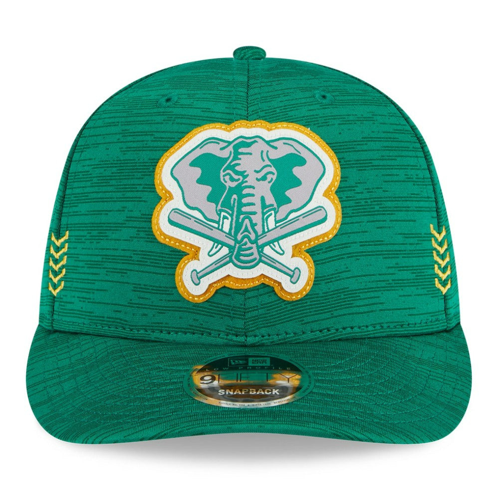 Athletics New Era 2024 Clubhouse Low Profile 9FIFTY Snapback Hat Clearance