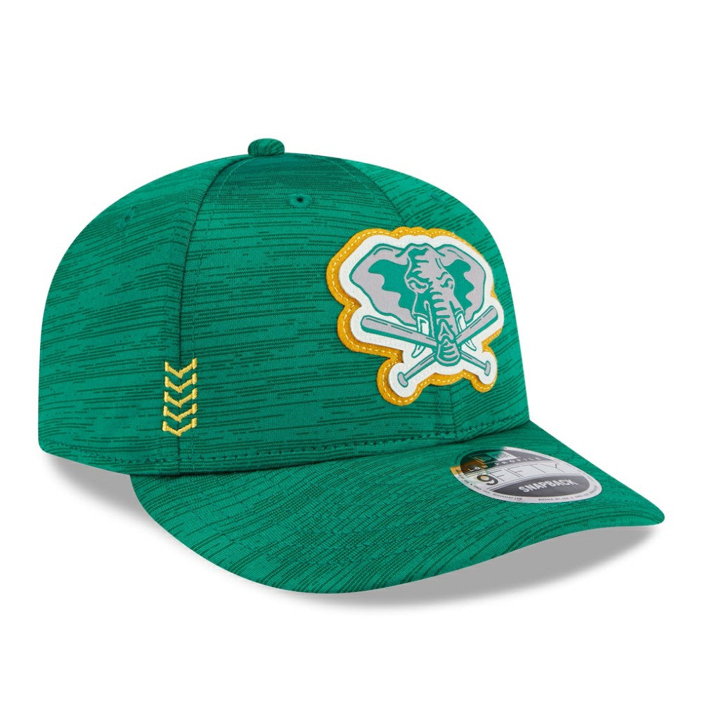 Athletics New Era 2024 Clubhouse Low Profile 9FIFTY Snapback Hat Clearance