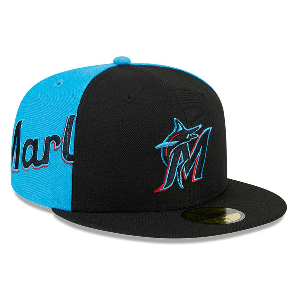 Miami Marlins New Era Gameday Sideswipe 59FIFTY Fitted Hat for sale