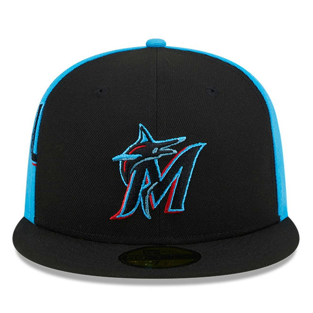 Miami Marlins New Era Gameday Sideswipe 59FIFTY Fitted Hat for sale