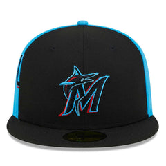 Miami Marlins New Era Gameday Sideswipe 59FIFTY Fitted Hat for sale