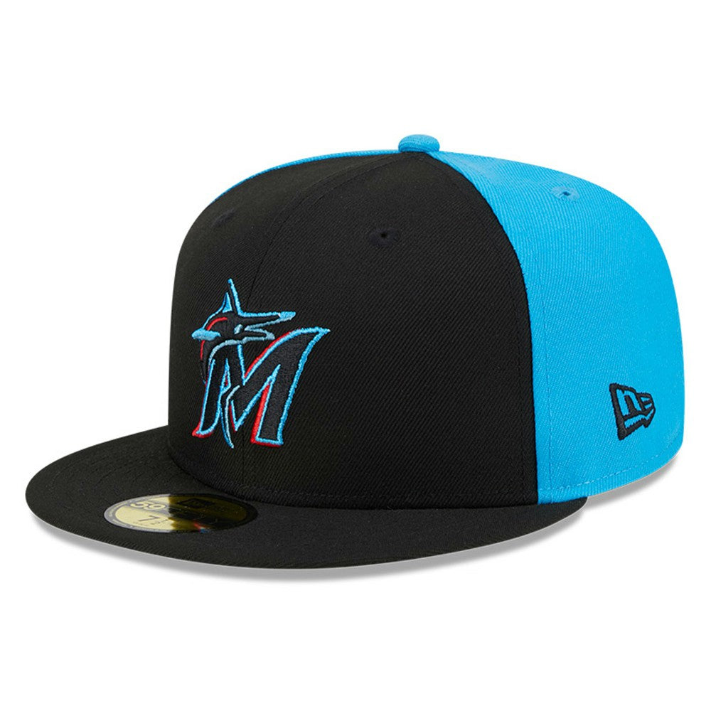 Miami Marlins New Era Gameday Sideswipe 59FIFTY Fitted Hat for sale