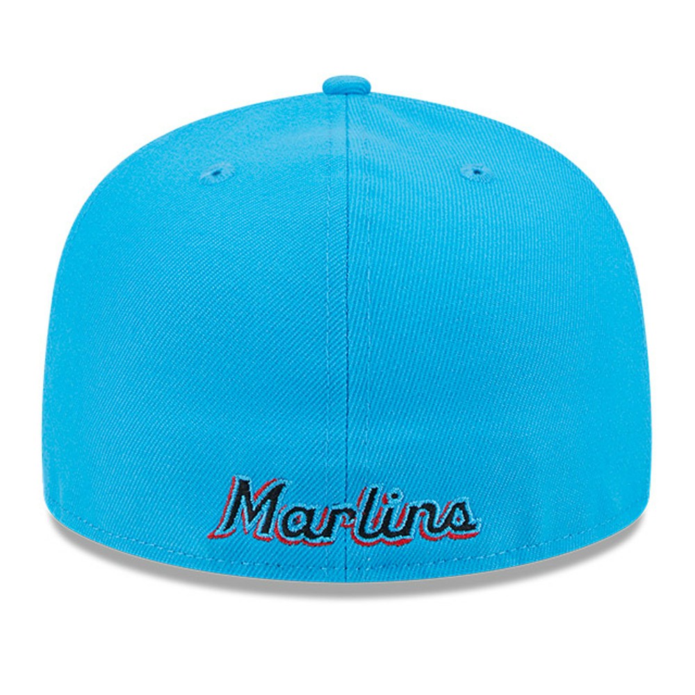 Miami Marlins New Era Gameday Sideswipe 59FIFTY Fitted Hat for sale