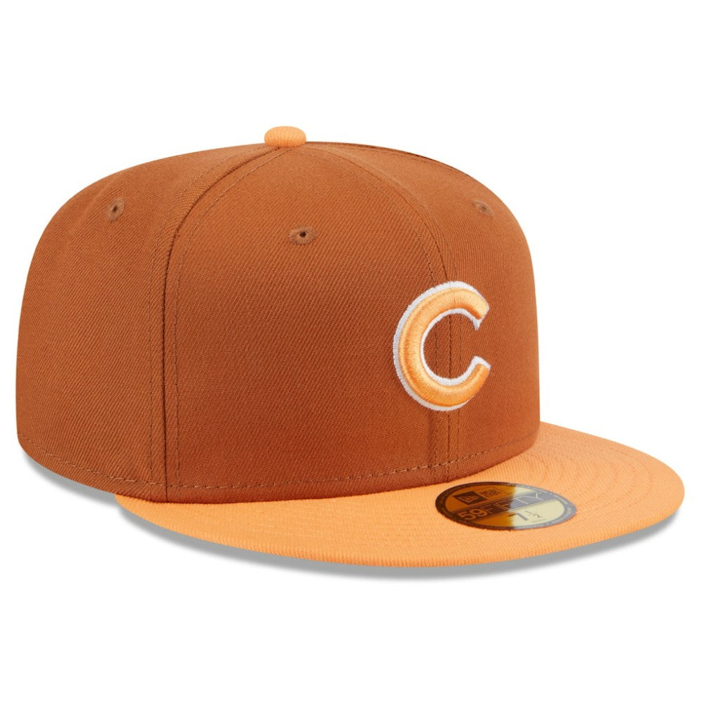 Chicago Cubs New Era Spring Color Basic Two-Tone 59FIFTY Fitted Hat On Sale