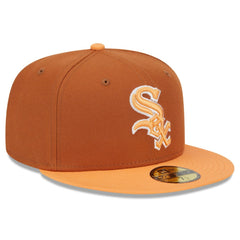 Chicago White Sox New Era Spring Color Basic Two-Tone 59FIFTY Fitted Hat On Sale