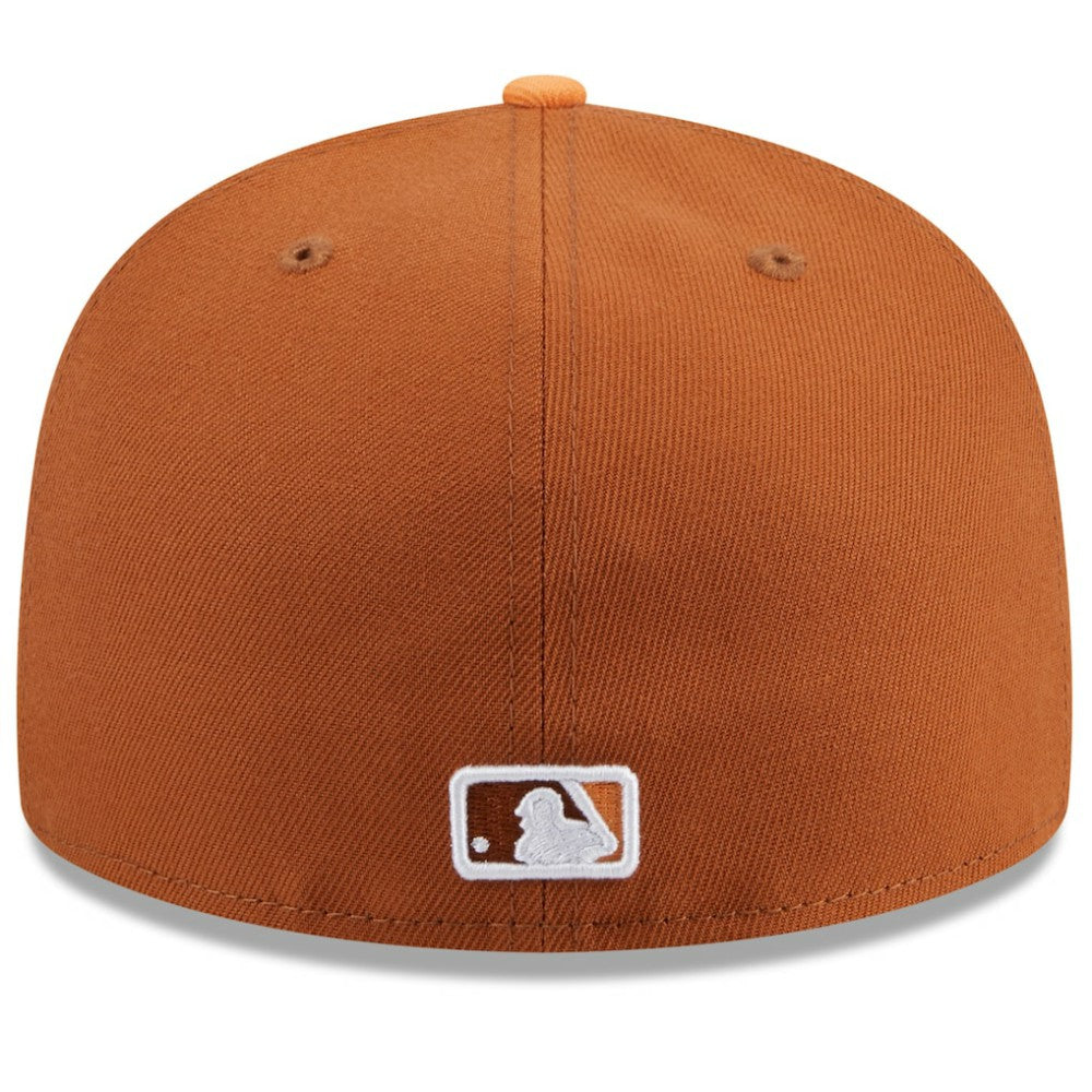 Cincinnati Reds New Era Spring Color Basic Two-Tone 59FIFTY Fitted Hat Lifestyle