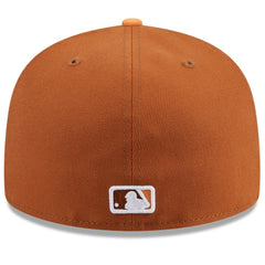 Cincinnati Reds New Era Spring Color Basic Two-Tone 59FIFTY Fitted Hat Lifestyle