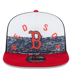 Boston Red Sox New Era Team Foam Front A-Frame Trucker 9FIFTY Snapback Hat for sale