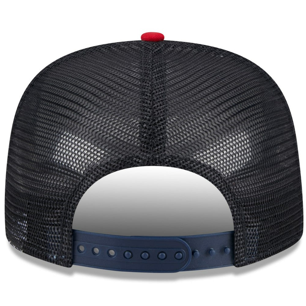 Boston Red Sox New Era Team Foam Front A-Frame Trucker 9FIFTY Snapback Hat for sale