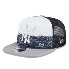 New York Yankees New Era Team Foam Front A-Frame Trucker 9FIFTY Snapback Hat discount