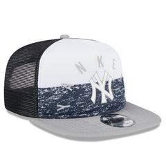 New York Yankees New Era Team Foam Front A-Frame Trucker 9FIFTY Snapback Hat discount