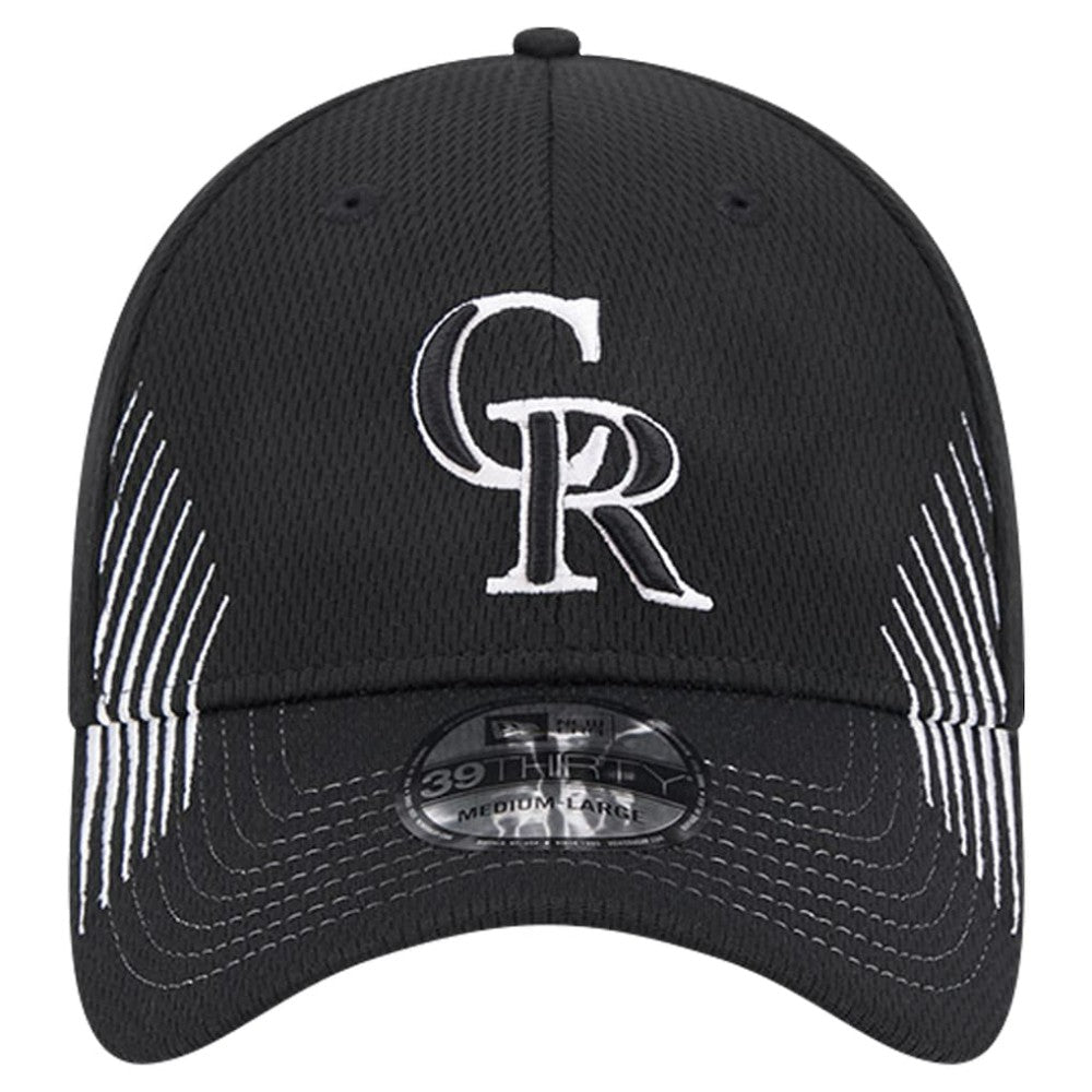 Colorado Rockies New Era Active Dash Mark 39THIRTY Flex Hat Sale