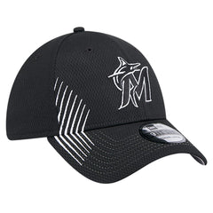 Miami Marlins New Era Active Dash Mark 39THIRTY Flex Hat On Sale