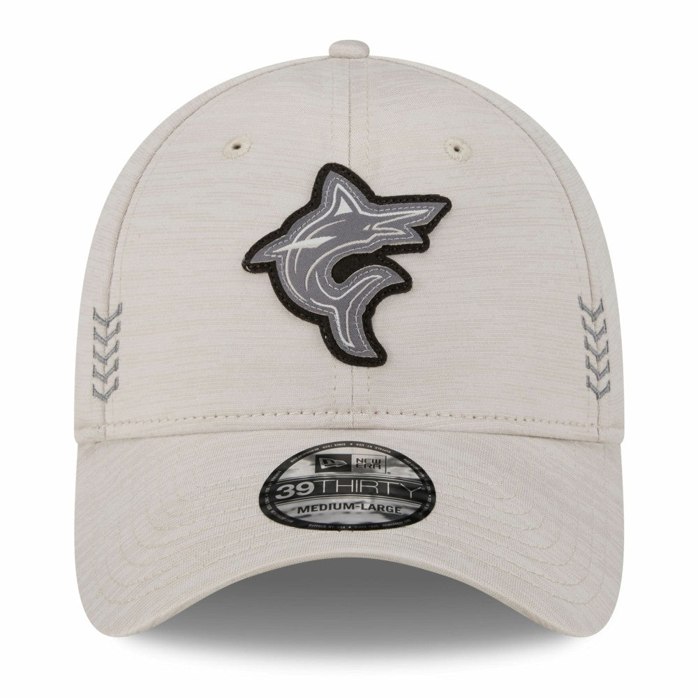 Miami Marlins New Era 2024 Clubhouse 39THIRTY Flex Hat discount