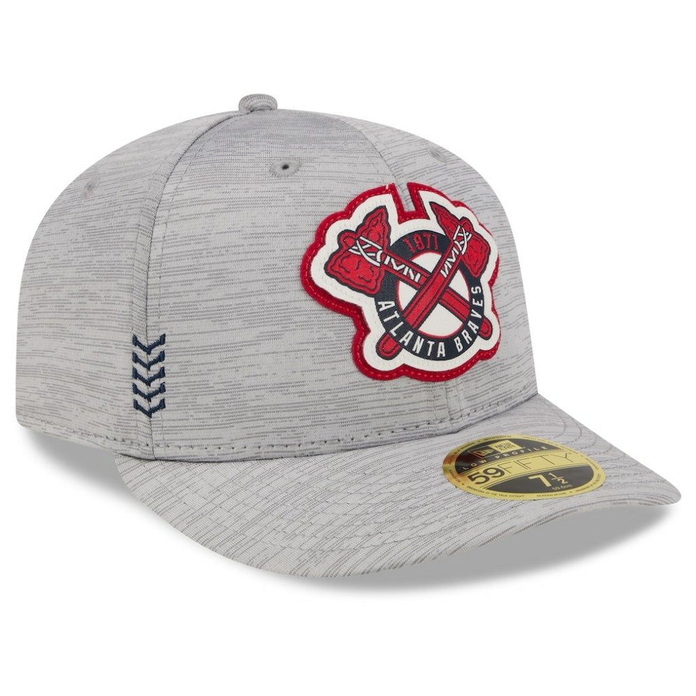 Atlanta Braves New Era 2024 Clubhouse Low Profile 59FIFTY Fitted Hat On Sale
