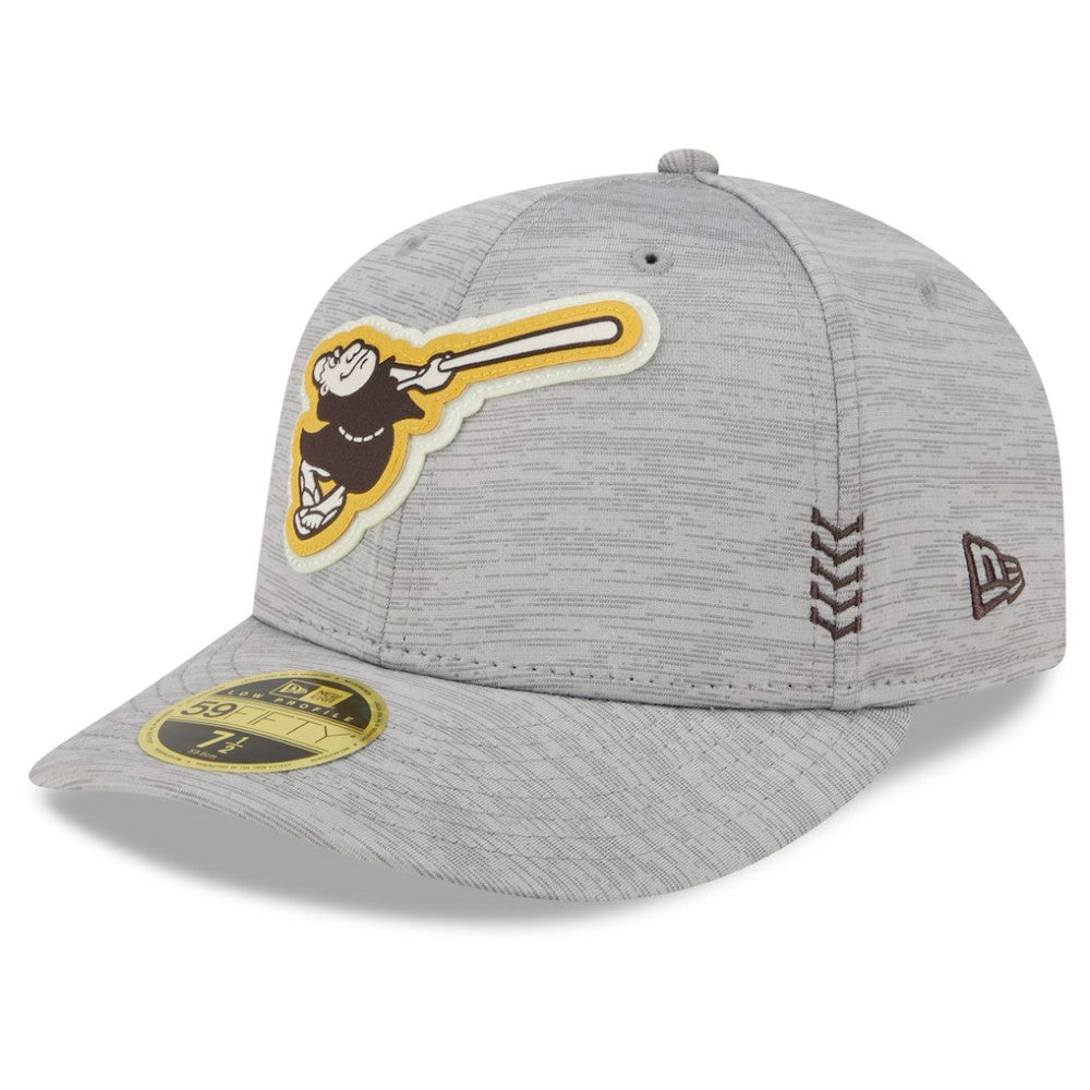 San Diego Padres New Era 2024 Clubhouse Low Profile 59FIFTY Fitted Hat On Sale