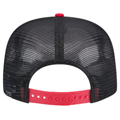 Boston Red Sox New Era Throwback Meshback Golfer Hat Lifestyle