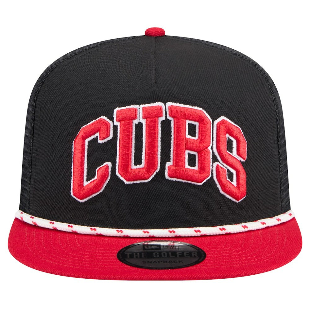 Chicago Cubs New Era Throwback Meshback Golfer Hat for sale