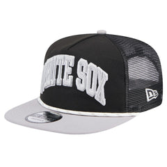 Chicago White Sox New Era Throwback Meshback Golfer Hat Lifestyle