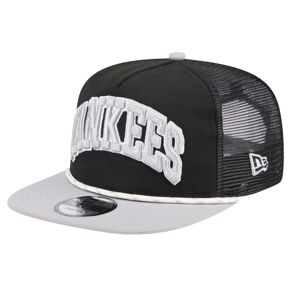 New York Yankees New Era Throwback Meshback Golfer Hat Clearance