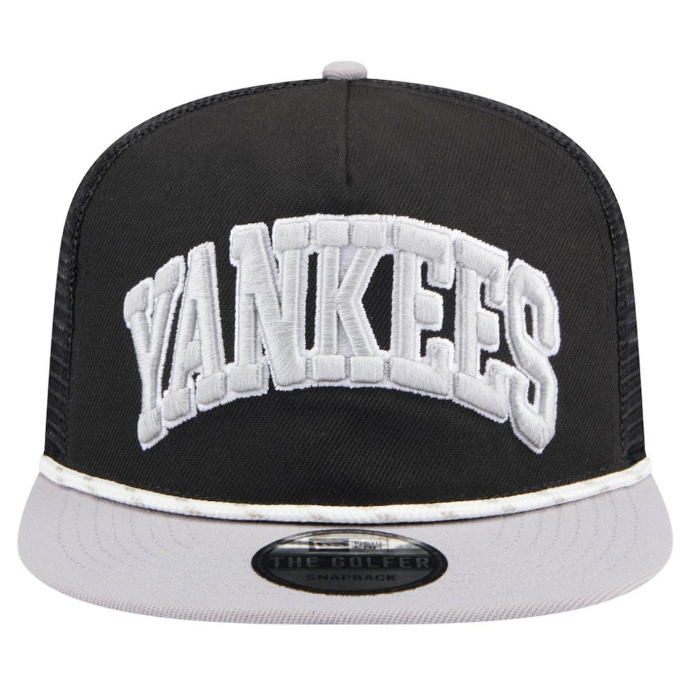 New York Yankees New Era Throwback Meshback Golfer Hat Clearance
