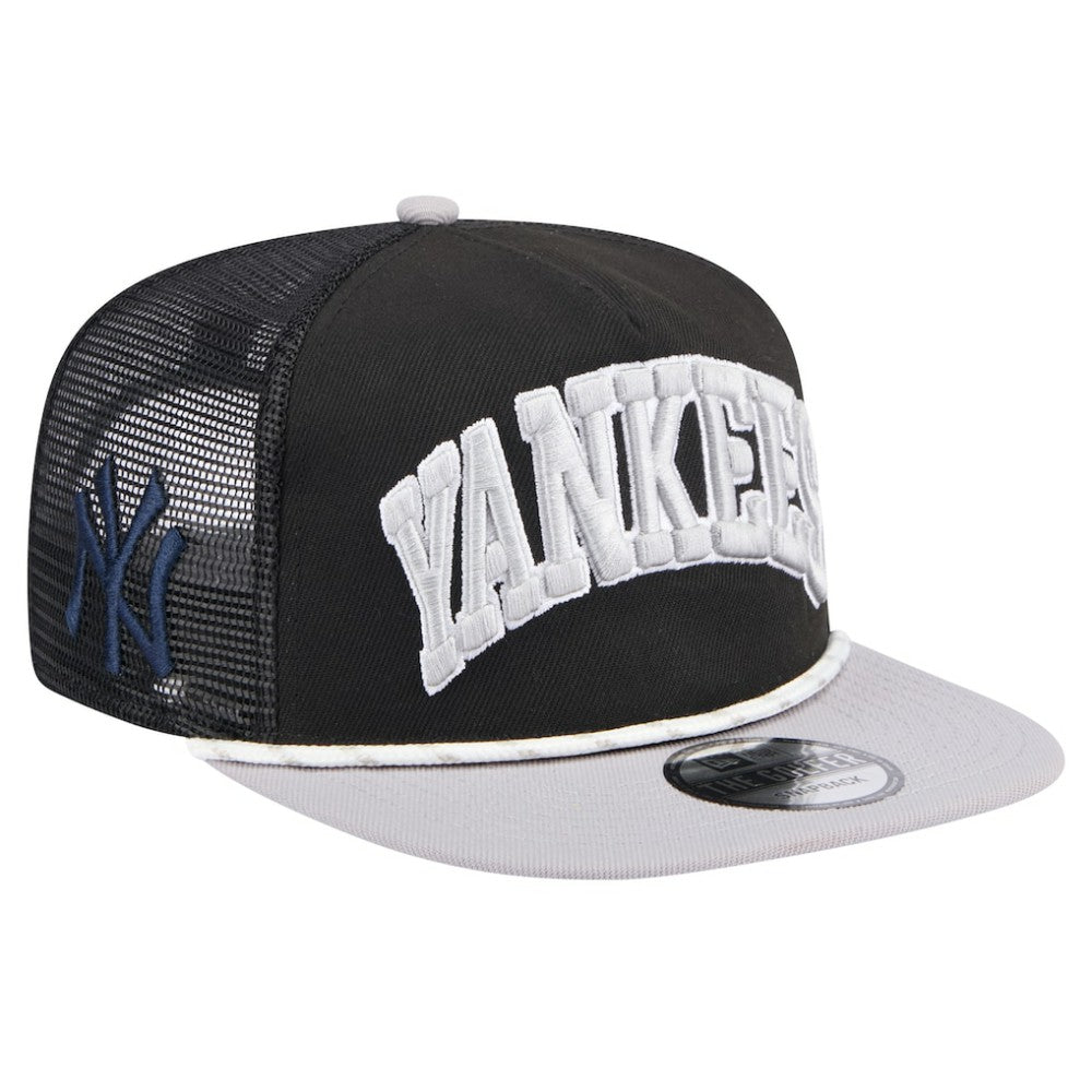 New York Yankees New Era Throwback Meshback Golfer Hat Clearance