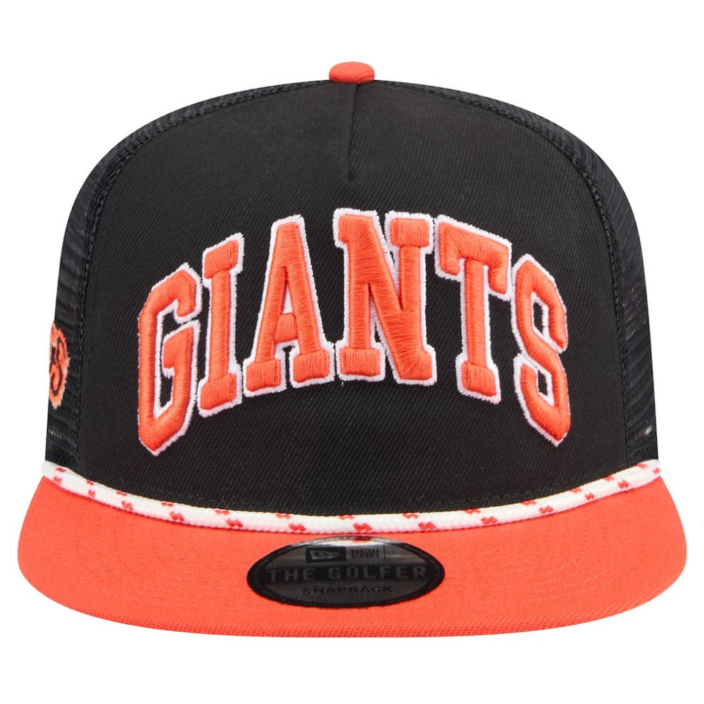 San Francisco Giants New Era Throwback Meshback Golfer Hat Sale