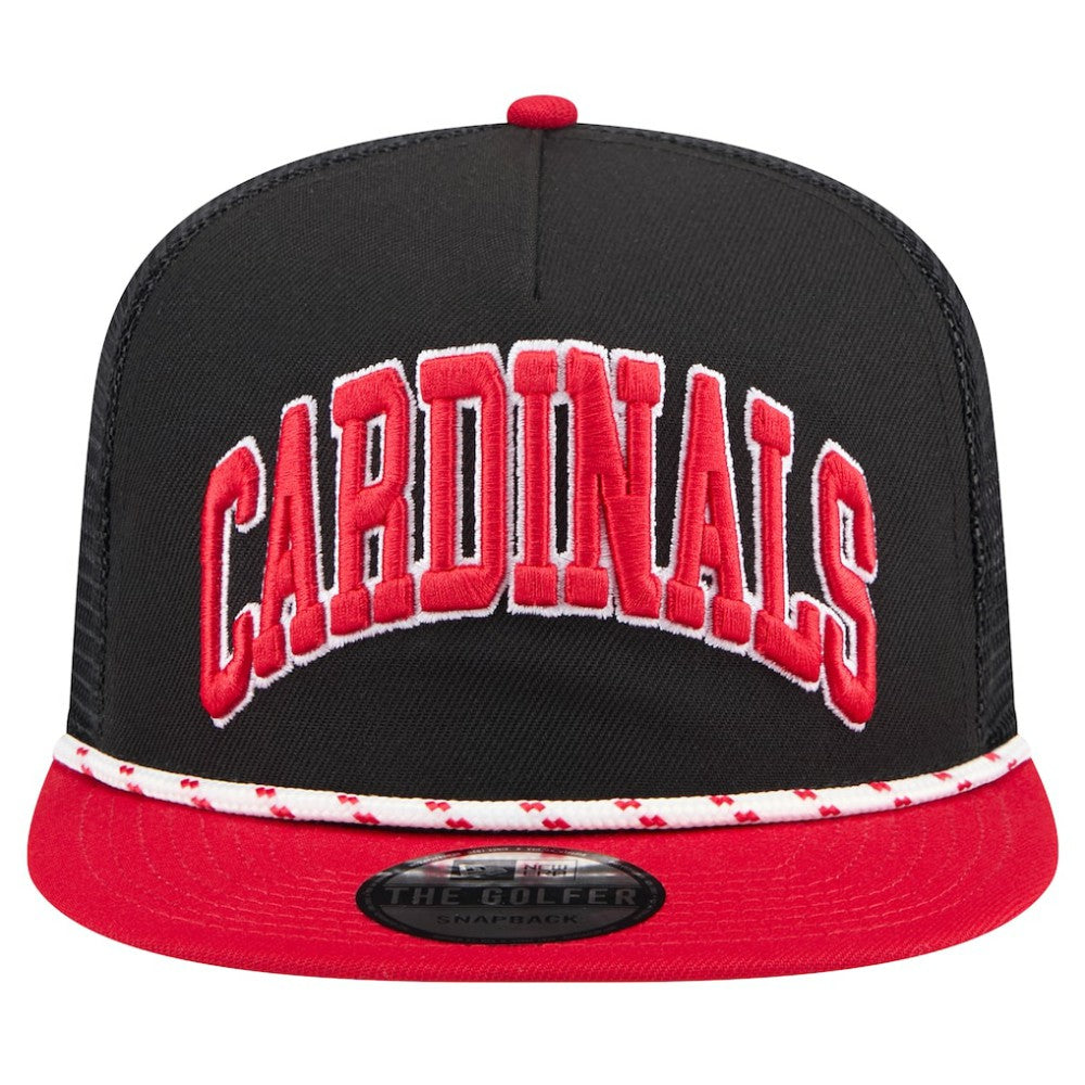 St. Louis Cardinals New Era Throwback Meshback Golfer Hat Lifestyle