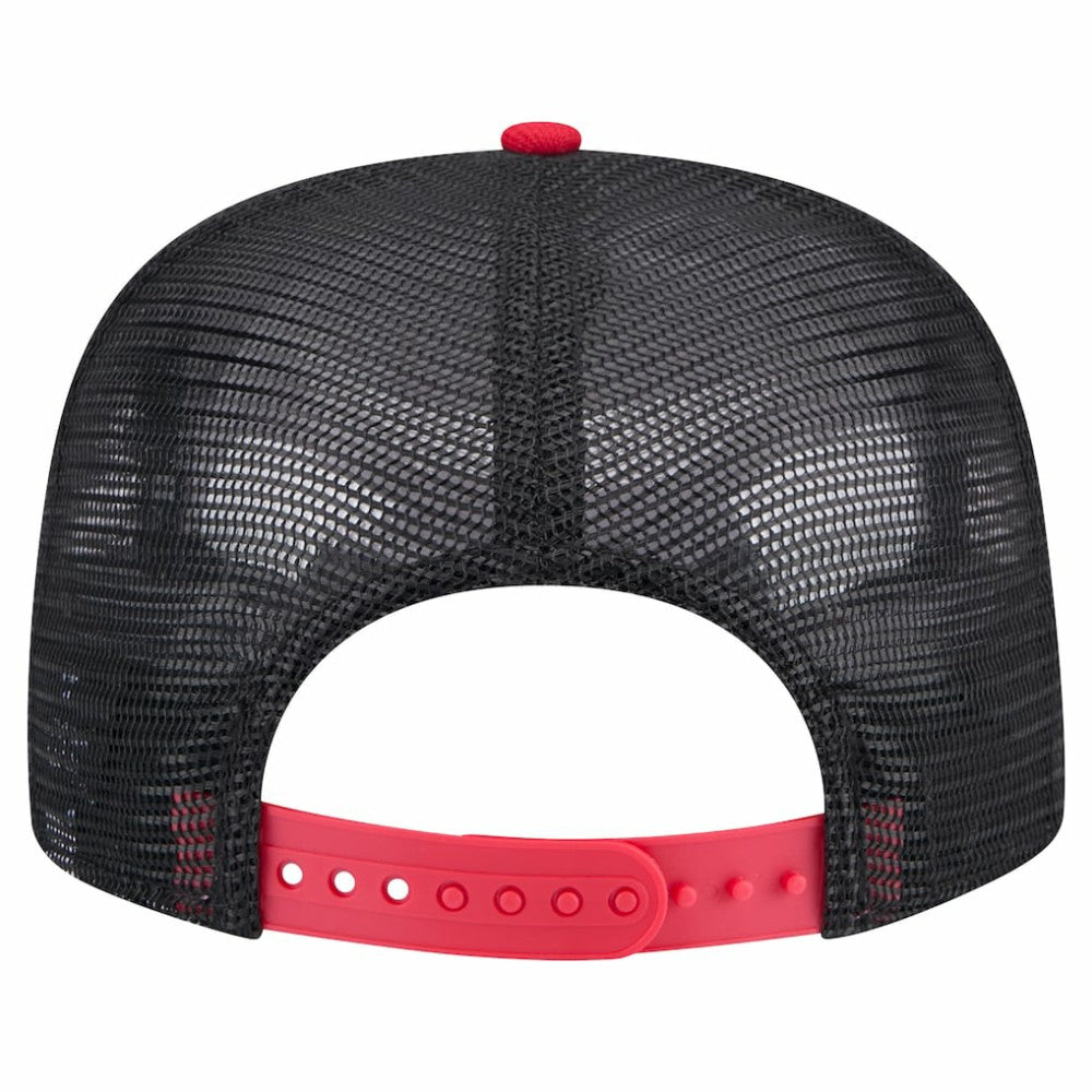 St. Louis Cardinals New Era Throwback Meshback Golfer Hat Lifestyle