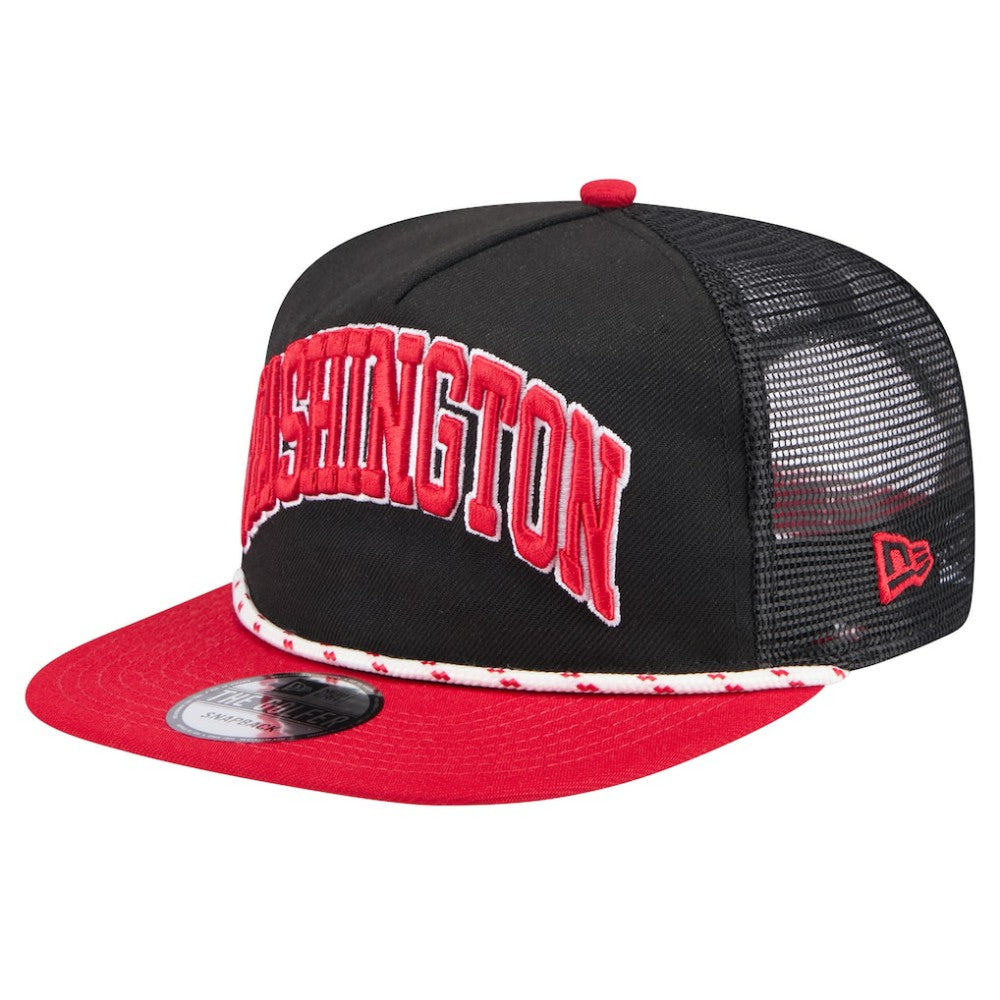 Washington Nationals New Era Throwback Meshback Golfer Hat Lifestyle