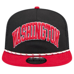 Washington Nationals New Era Throwback Meshback Golfer Hat Lifestyle