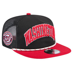 Washington Nationals New Era Throwback Meshback Golfer Hat Lifestyle