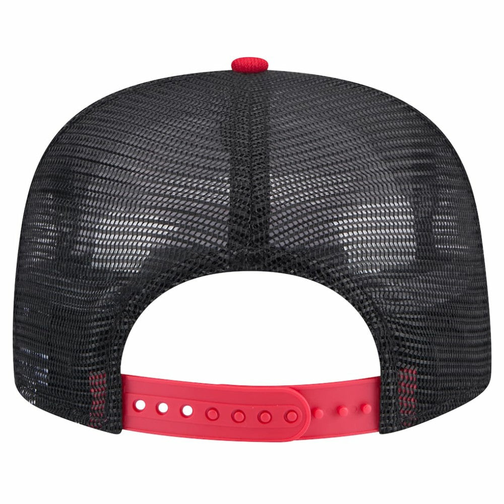Washington Nationals New Era Throwback Meshback Golfer Hat Lifestyle