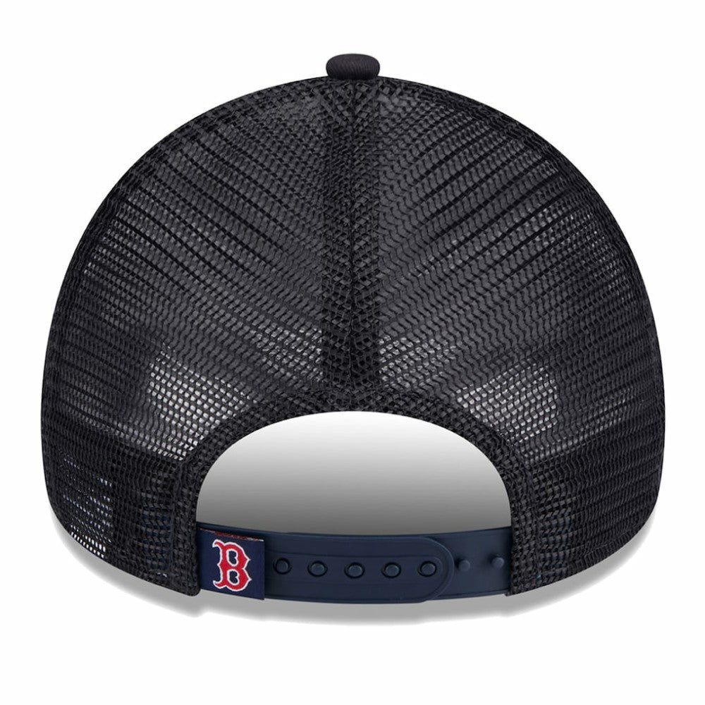 Boston Red Sox New Era Women's Throwback Team Foam Front A-Frame Trucker 9FORTY Adjustable Hat Near Me