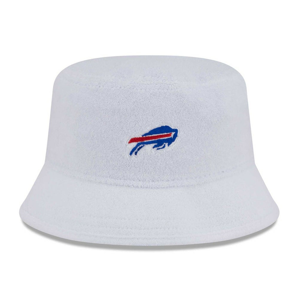 Buffalo Bills New Era Court Sport Terry Bucket Hat White - NFL