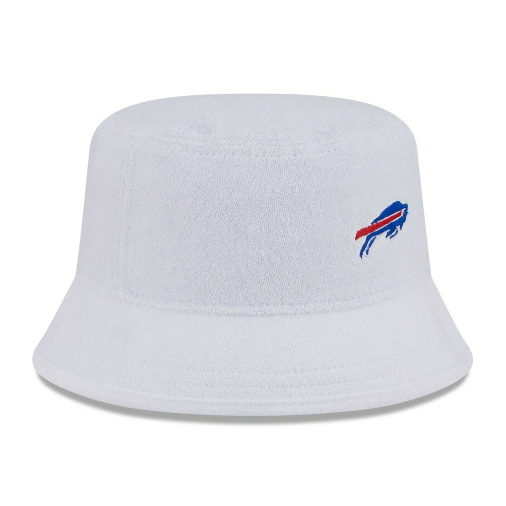 Buffalo Bills New Era Court Sport Terry Bucket Hat White - NFL