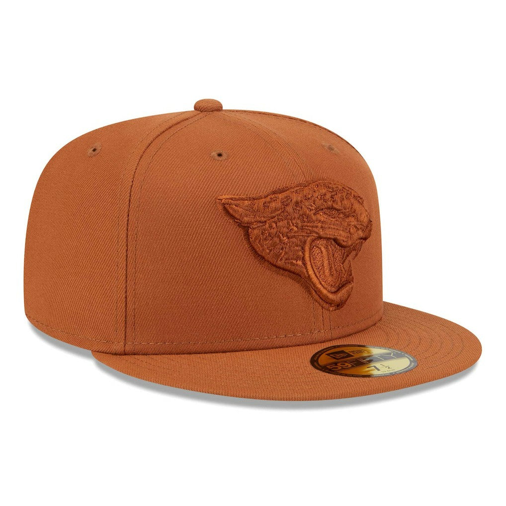 Jacksonville Jaguars New Era Color Pack 59FIFTY Fitted Hat Brown - NFL