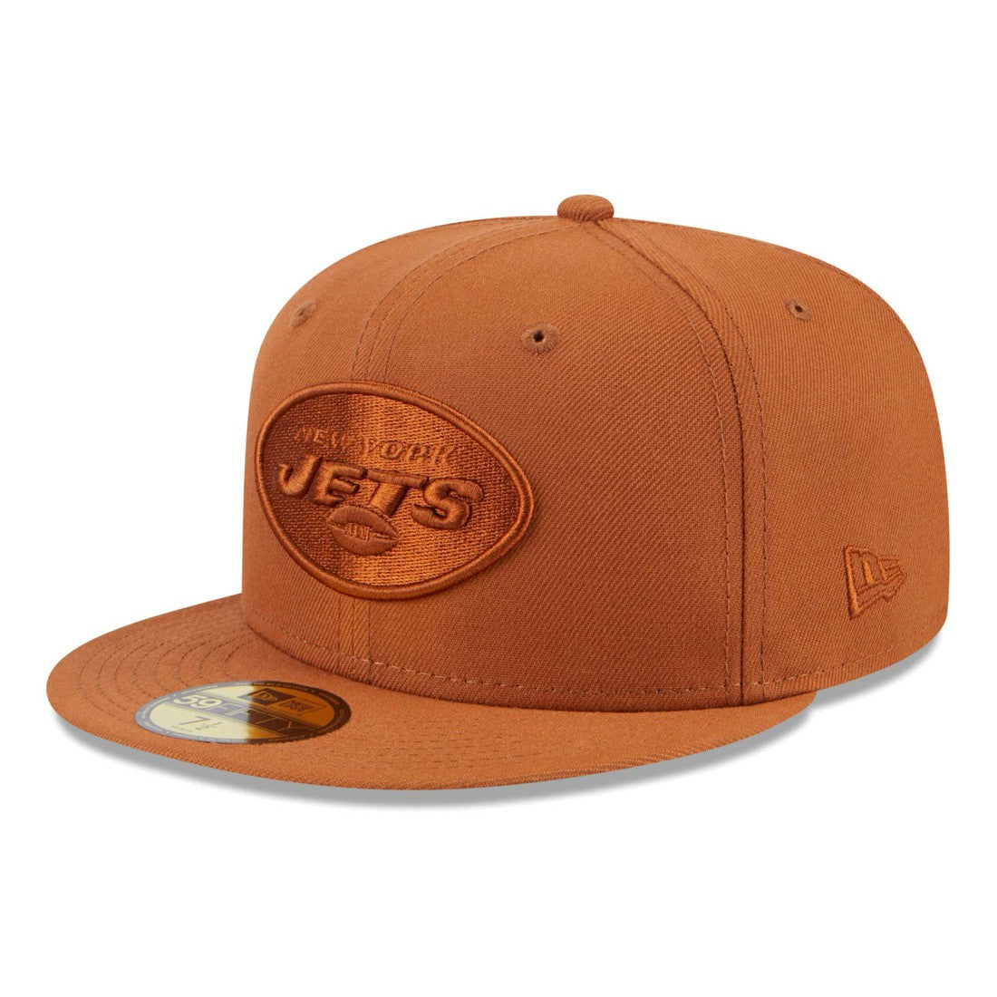 New York Jets New Era Color Pack 59FIFTY Fitted Hat Brown - NFL