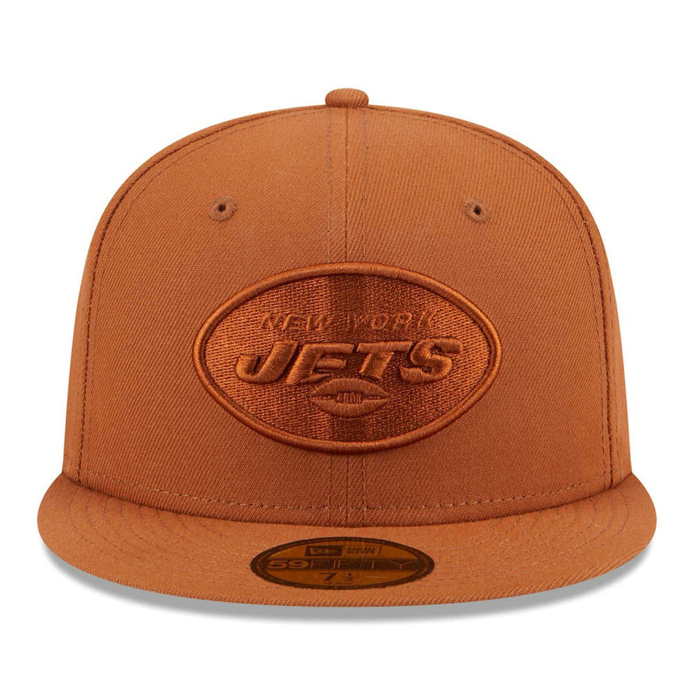 New York Jets New Era Color Pack 59FIFTY Fitted Hat Brown - NFL