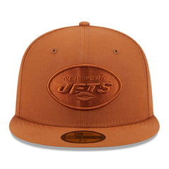New York Jets New Era Color Pack 59FIFTY Fitted Hat Brown - NFL