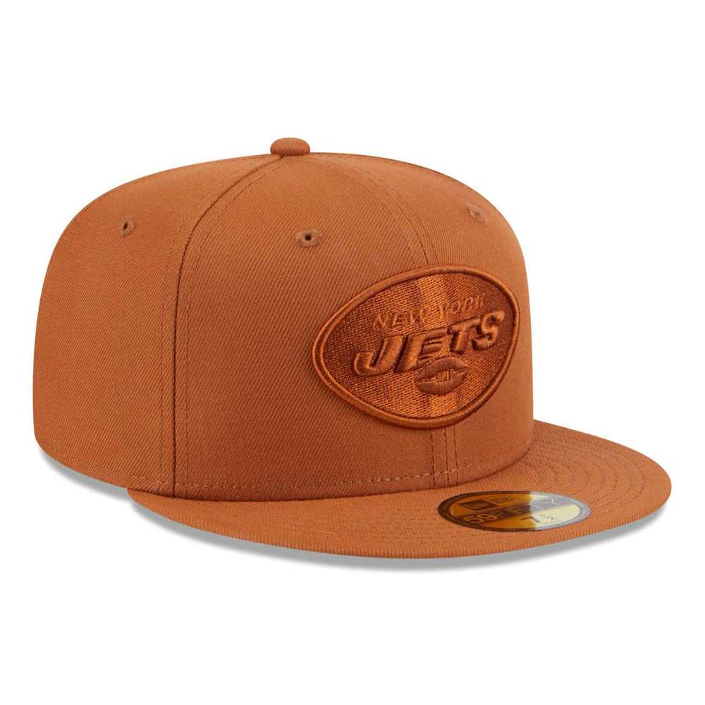 New York Jets New Era Color Pack 59FIFTY Fitted Hat Brown - NFL