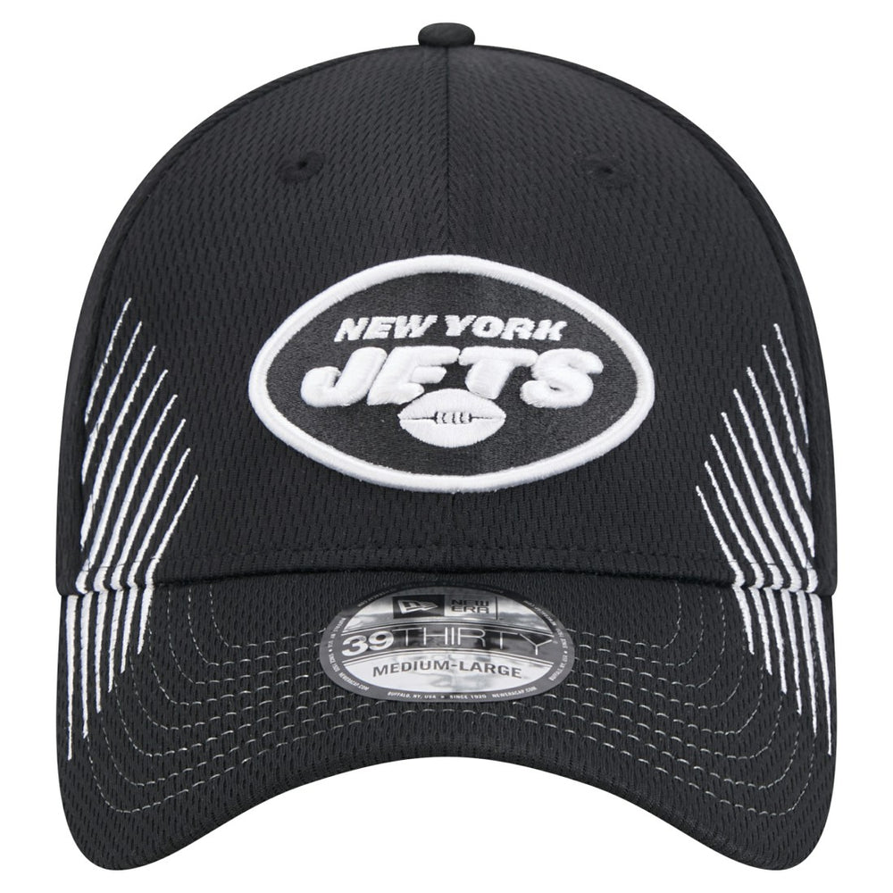 New York Jets New Era Active 39THIRTY Flex Hat Black - NFL