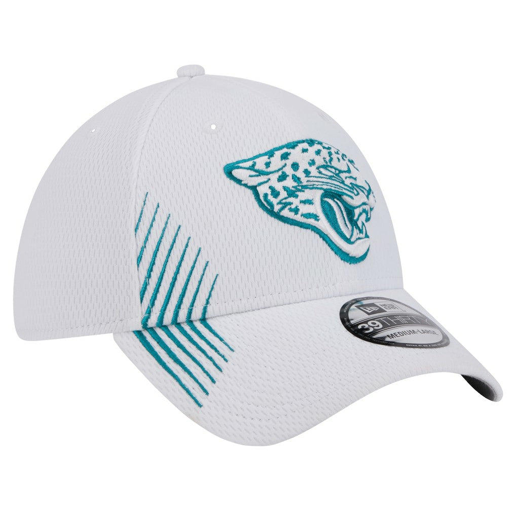 Jacksonville Jaguars New Era Active 39THIRTY Flex Hat White - NFL