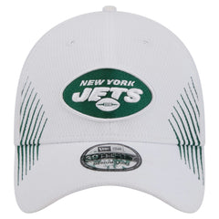 New York Jets New Era Active 39THIRTY Flex Hat White - NFL