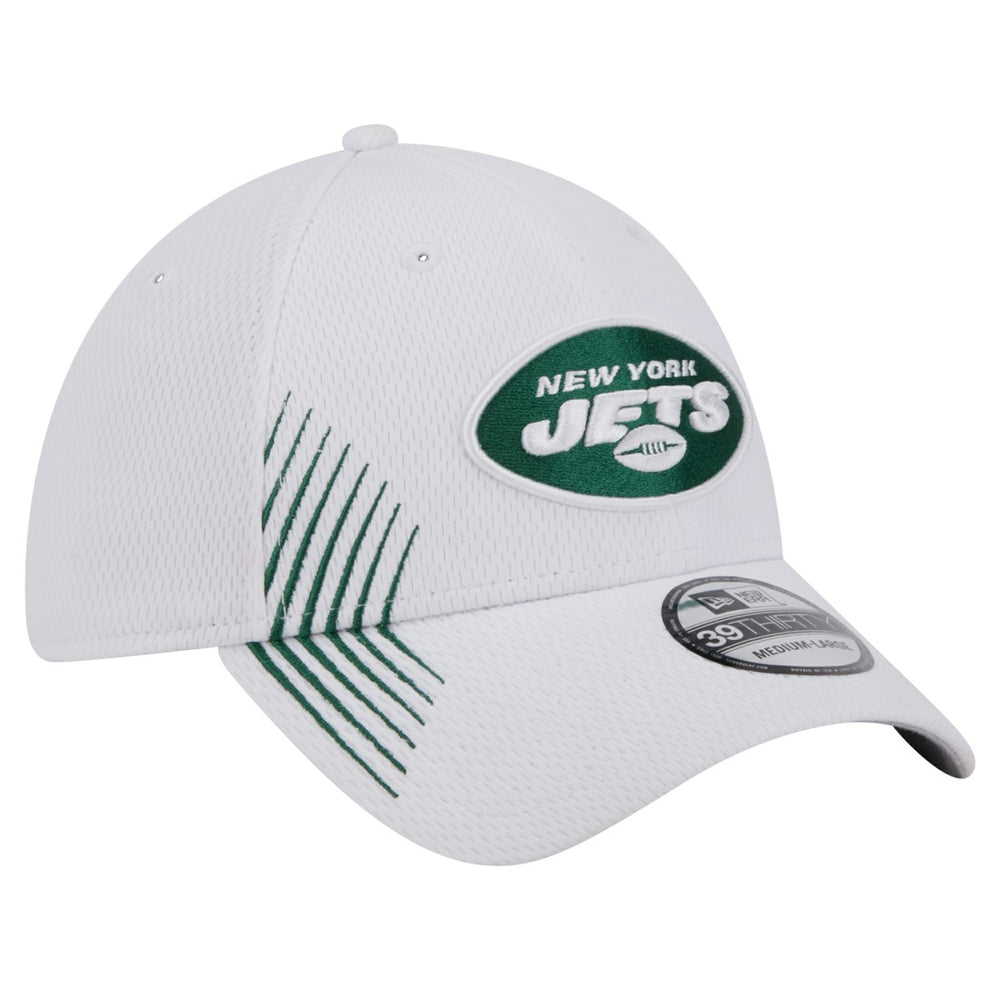 New York Jets New Era Active 39THIRTY Flex Hat White - NFL