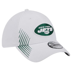 New York Jets New Era Active 39THIRTY Flex Hat White - NFL