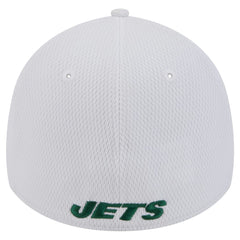 New York Jets New Era Active 39THIRTY Flex Hat White - NFL