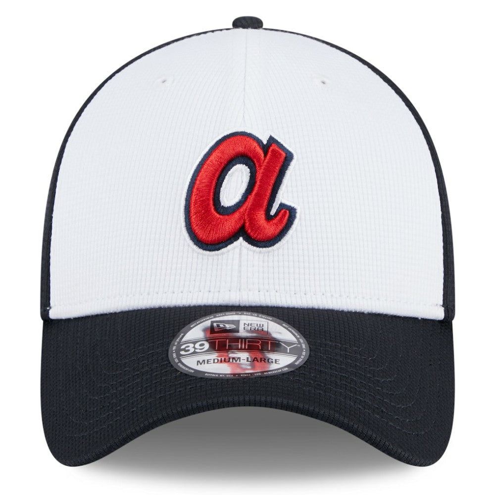 Atlanta Braves New Era 2025 Batting Practice 39THIRTY Flex Hat Sale