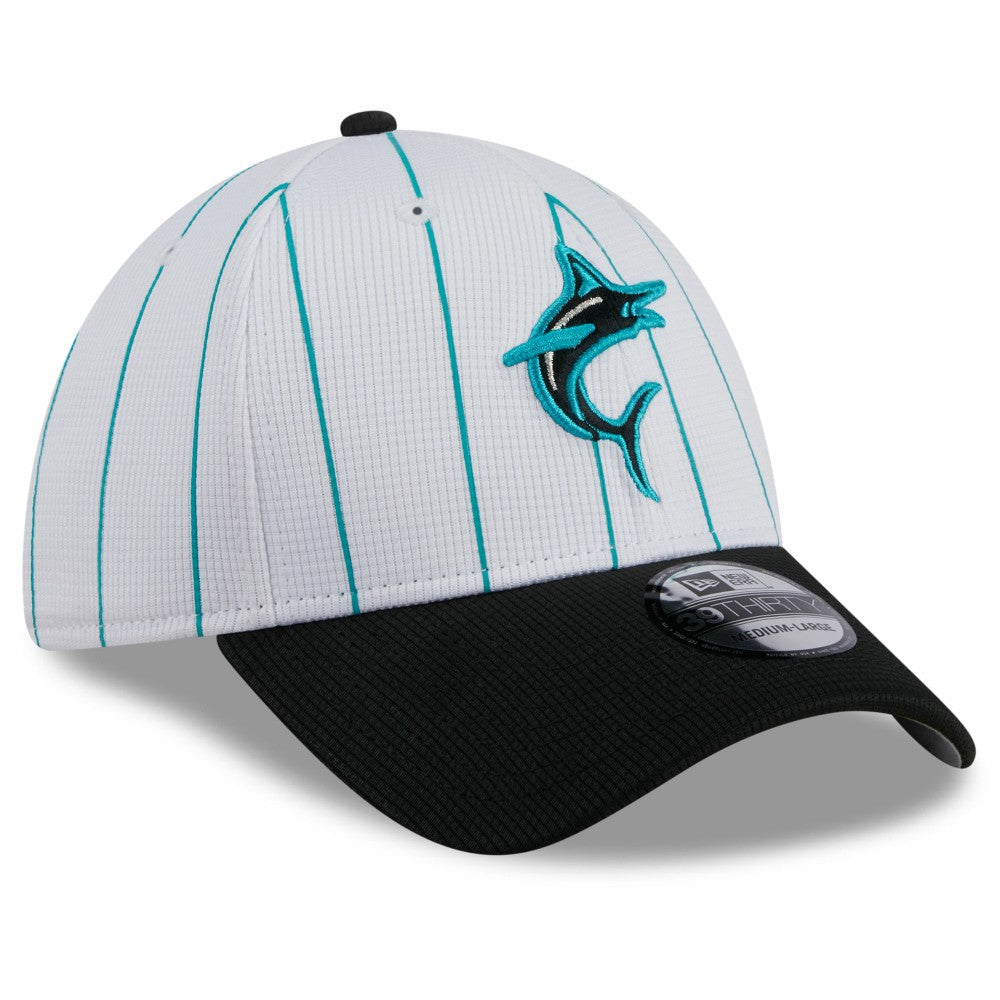 Miami Marlins New Era 2025 Batting Practice 39THIRTY Flex Hat Sale
