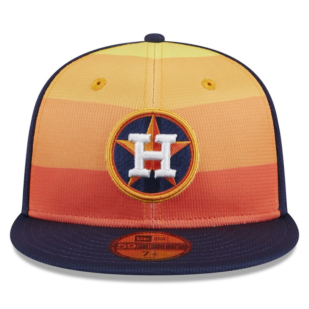 Houston Astros New Era 2025 Batting Practice 59FIFTY Fitted Hat for sale
